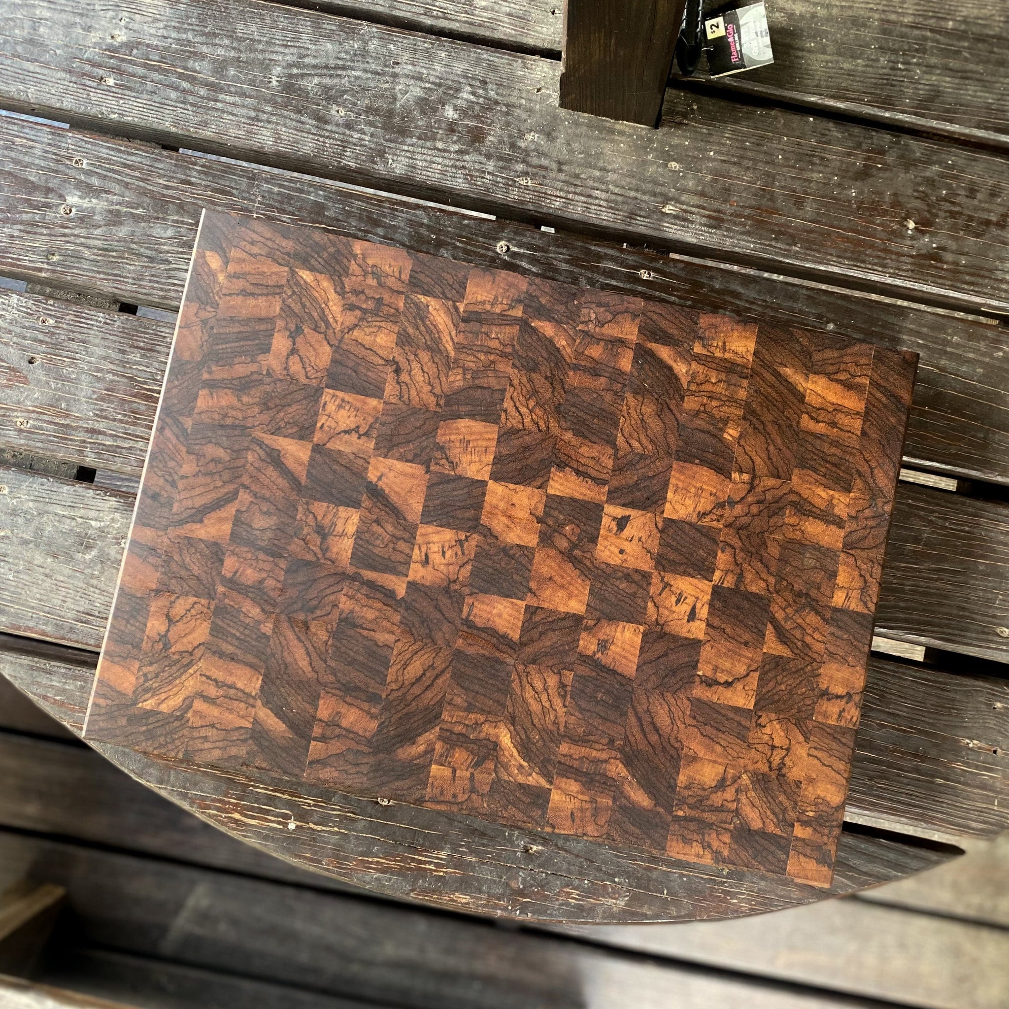 Solid Zebra Wood – Grizzly Grade