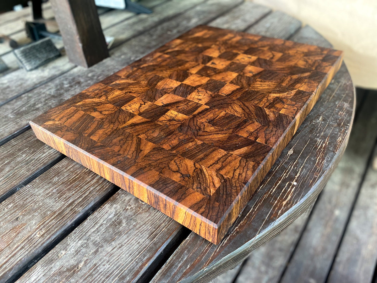 Solid Zebra Wood – Grizzly Grade