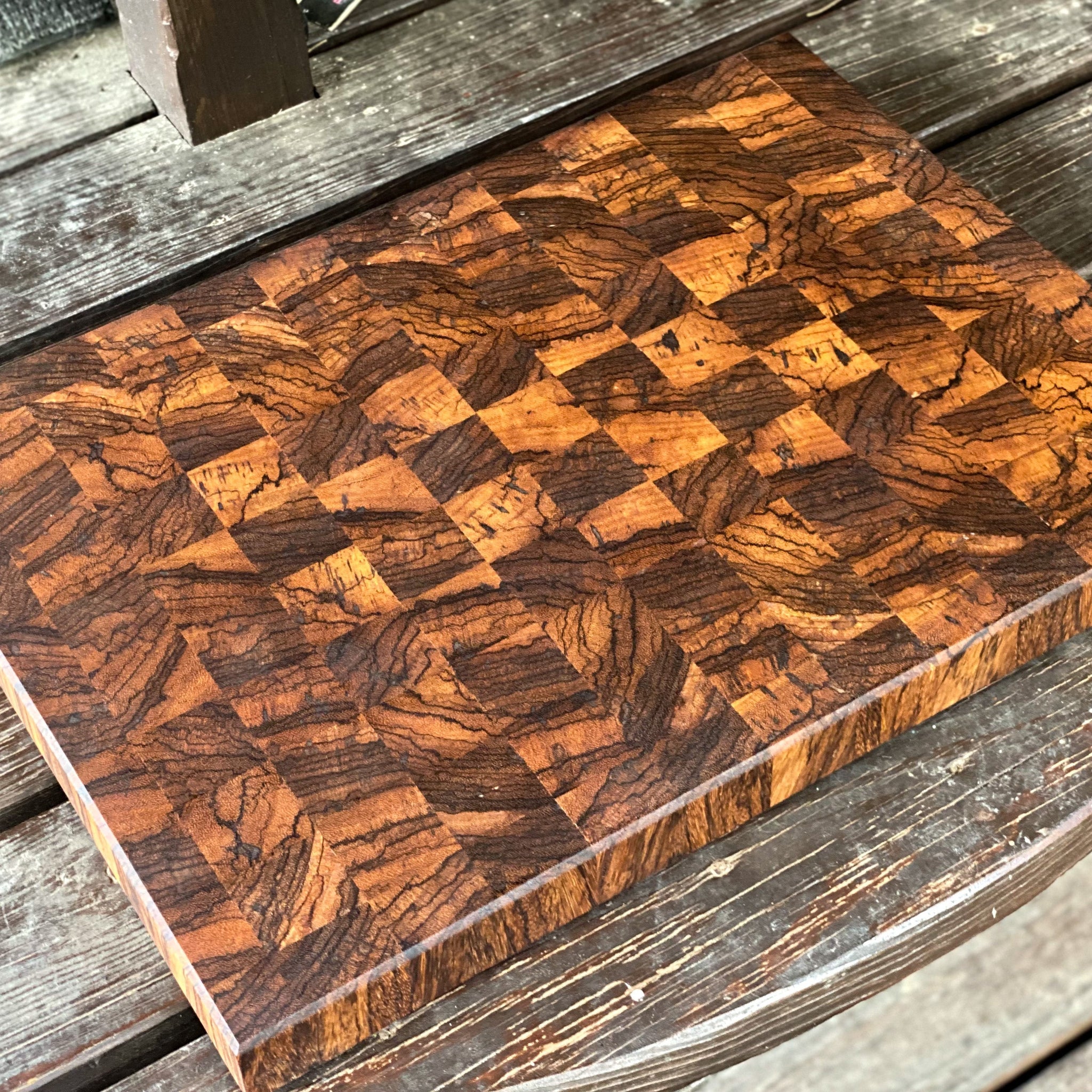 Solid Zebra Wood – Grizzly Grade